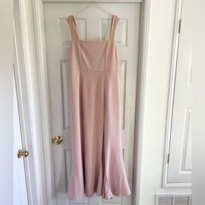 Show Me Your Mumu Paris Gown in Dusty Blush Stretch